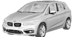 BMW F45 C121C Fault Code